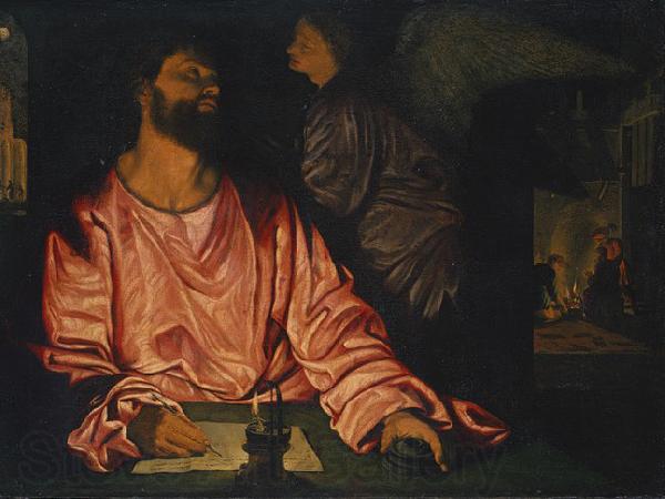 Giovanni Gerolamo Savoldo Saint Matthew and the Angel